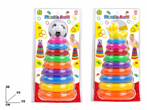 BL PIRAMIDE ANELLI MONDO BIMBI