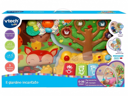 IL GIARDINO INCANTATO TAPPETO GIOCO