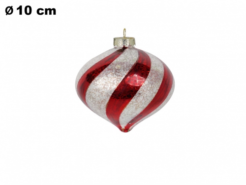 SFERA NATALIZIA PIATTA CM 10