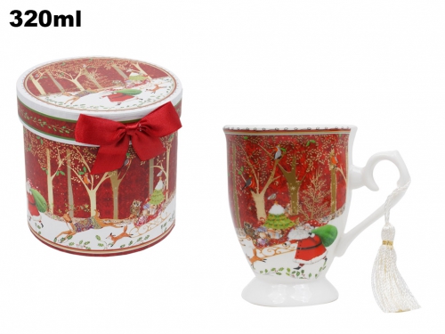 TAZZA DECORATIVA NATALIZIA