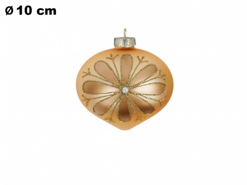SFERA NATALIZIA ORO 10 CM