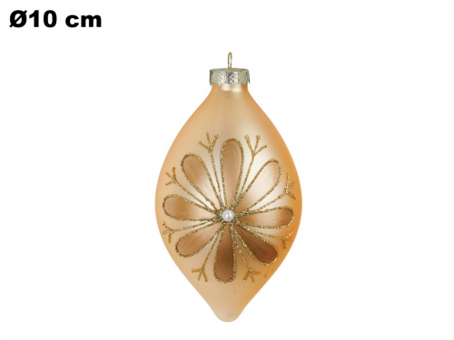 SFERA NATALIZIA ORO 10 CM
