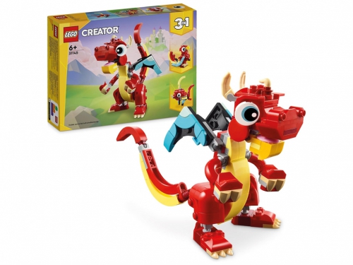 LEGO CREATOR DRAGO ROSSO 31145