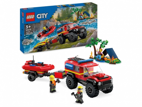 LEGO CITY FUORISTRADA E GOMMONE 60412