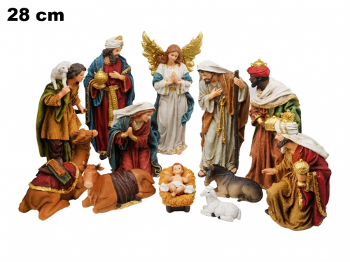 SET NATIVITA' 12 PEZZI 28 CM