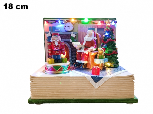 LIBRO BABBO NATALE CM 18 MUS/LUC/MOV