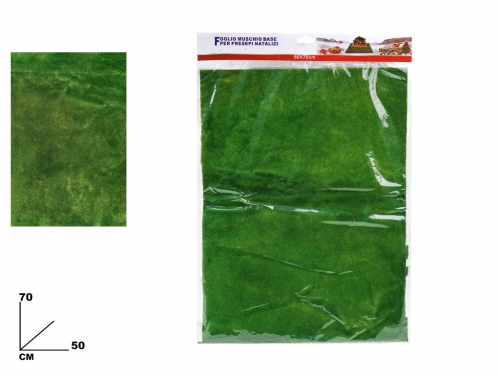 FOGLIO ERBETTA BASE PER PRESEPI 50*70 CM