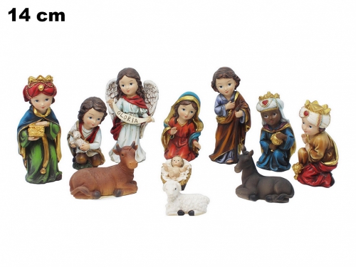 SET NATIVITA' 11 PZ 14 CM