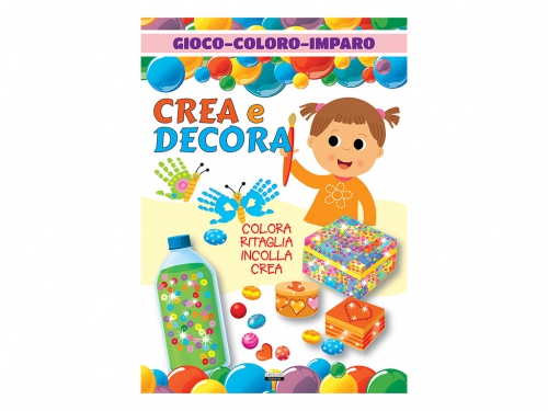 GIOCO COLORO IMPARO - CREA E DECORA