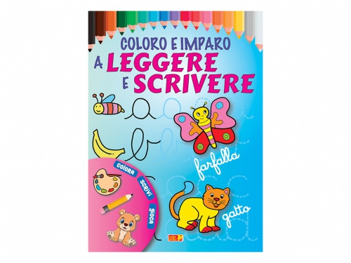 COLORO E IMPARO A LEGGERE E SCRIVERE