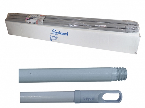MANICO SCOPA METALLO 130CM GRIGIO
