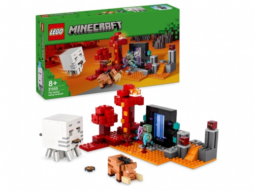 LEGO MINECRAFT AGGUATO NETHER 21255