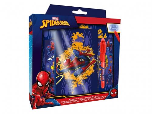 DIARIO CON PENNA MAGICA SPIDERMAN