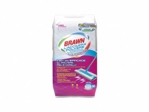 BRAWN ACCIUFFAPOLVERE SUPERFICI 24+4PZ