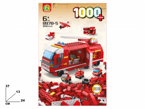 COSTRUZIONI CAMION POMPIERI 1000 PZ