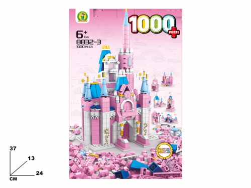 COSTRUZIONI CASTELLO PRINCIPESSA 1000 PZ