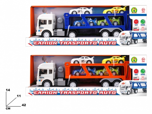 CAMION TRASPORTO AUTO CON SUONI