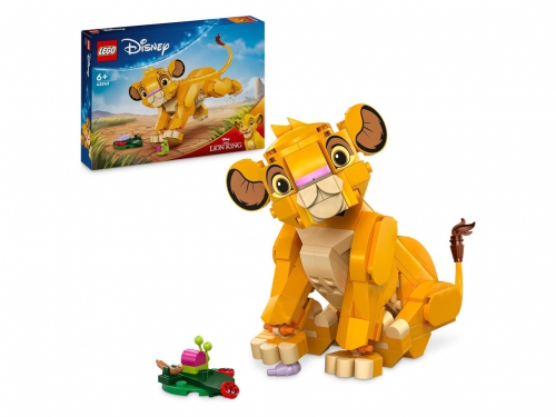 LEGO DISNEY SIMBA CUCC. RE LEONE 43243