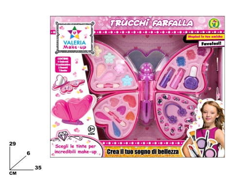 COFANETTO TRUCCHI FARFALLA