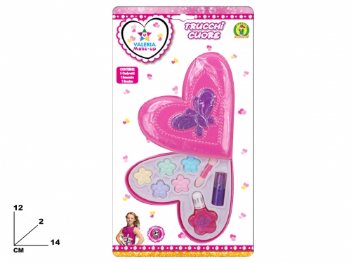 BLISTER COFANETTO TRUCCHI "CUORE"