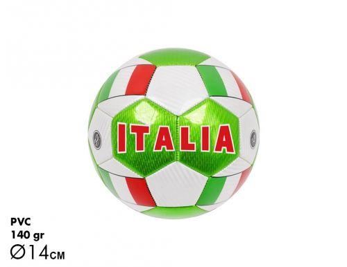 PALLA CALCIO ITALIA TRICOLORE 140 GRAMMI