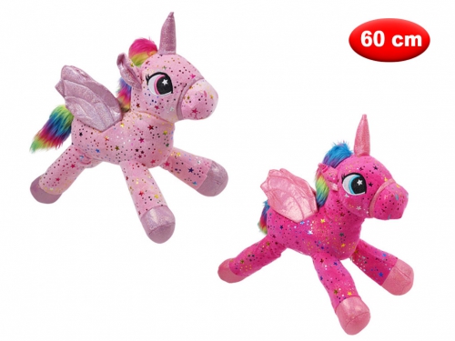 PELUCHE UNICORNO CHARM CM 60
