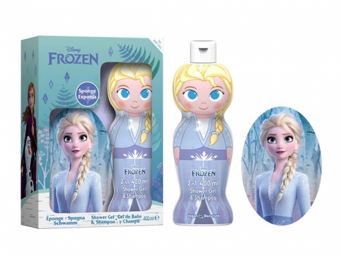 FROZEN SET GEL SHAMPOO 1D 400ML +SPUGNA