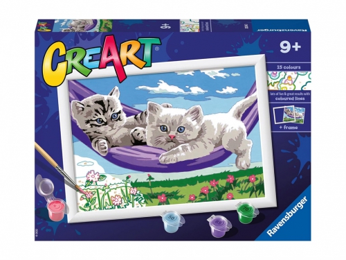 CREART SERIE CLASSIC GATTINI SULL'AMACA