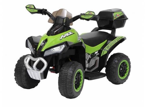 MINI QUAD RACING 6V DELUXE VERDE