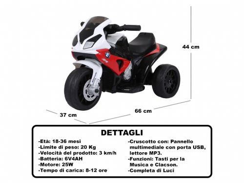 MOTO BMW S1000RR - ROSSA             NET