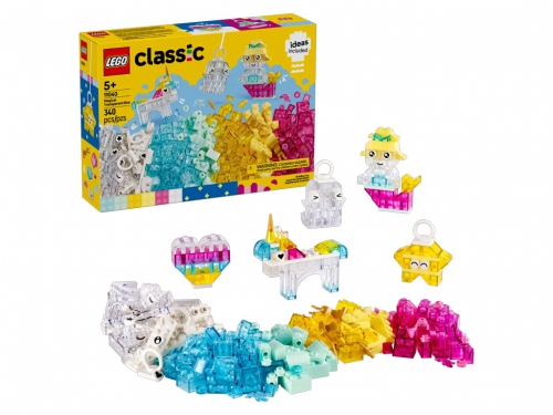 LEGO CLASSIC SCATOLA MAGICA TRASPARENTE