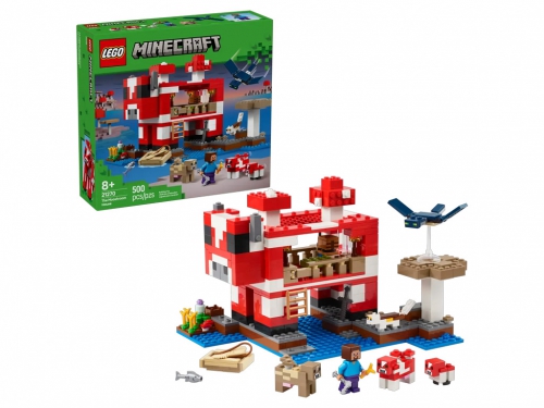 LEGO MINECRAFT LA CASA DEL MOOSHROOM 212