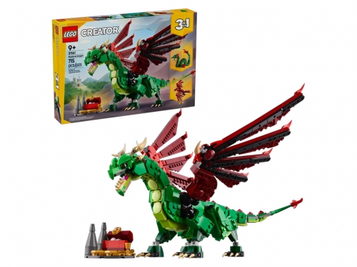 LEGO CREATOR DRAGO MEDIEVALE 31161