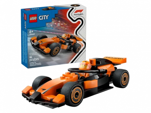 LEGO CITY PILOTA E MCLAREN F1 60442
