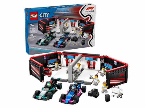 LEGO CITY GARAGE MERCEDES AMG-ALPINE F1