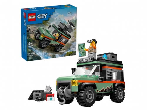 LEGO CITY FUORISTRADA DI MONTAGNA 4X4 60