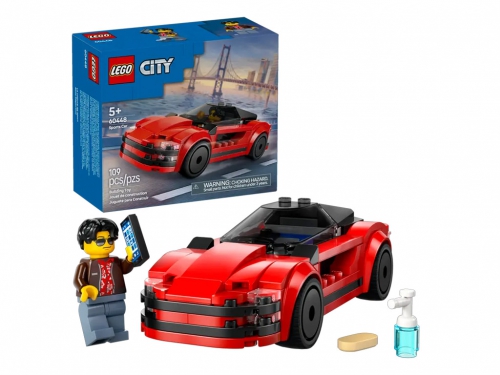 LEGO CITY AUTO SPORTIVA ROSSA 60448