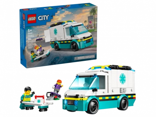 LEGO CITY AMBULANZA DI EMERGENZA 60451
