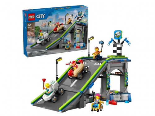 LEGO CITY GARA SULLA PISTA A RAMPE 60460