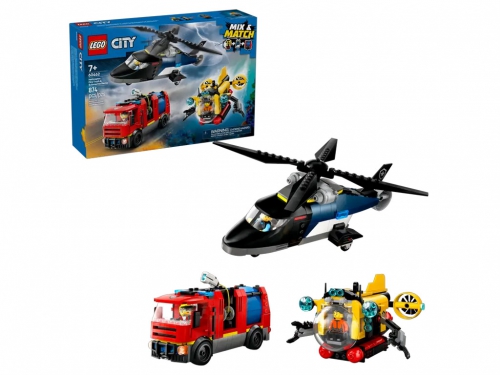 LEGO CITY ELICOTTERO SOTTOMARINO 60462