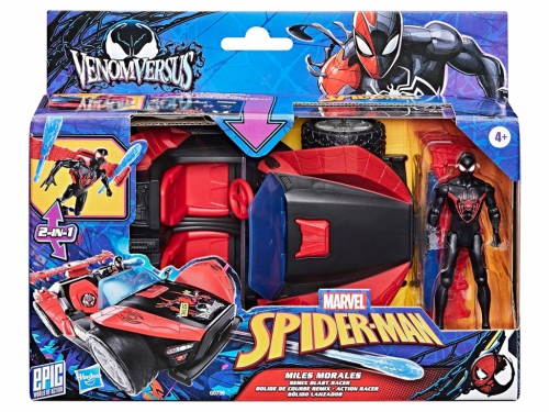 SPIDERMAN VENOM VS MILES REMIX BLAST RAC