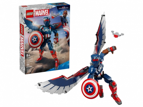 LEGO S.HERO PERS. CAPITAN AMERICA 76296