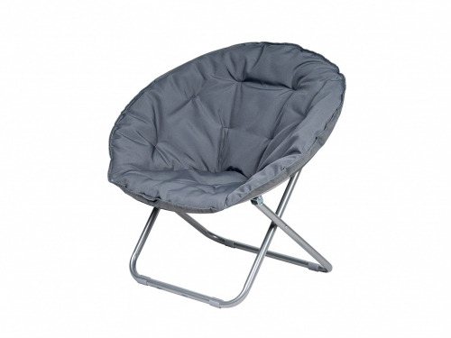 POLTRONA MOON 80X70X80 OXF.GRIGIO