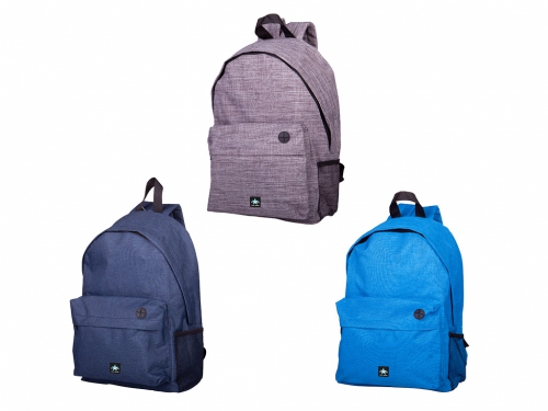 ZAINO POLIESTERE 40X28X12CM 2ASS.