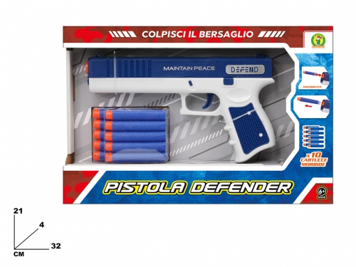 PISTOLA DEFENDER CON FRECCE