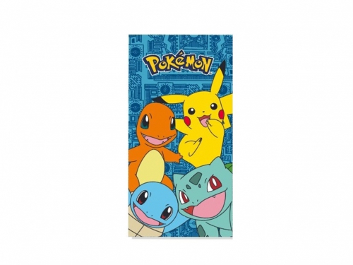TELO MARE MICROFIBRA POKEMON 70X140
