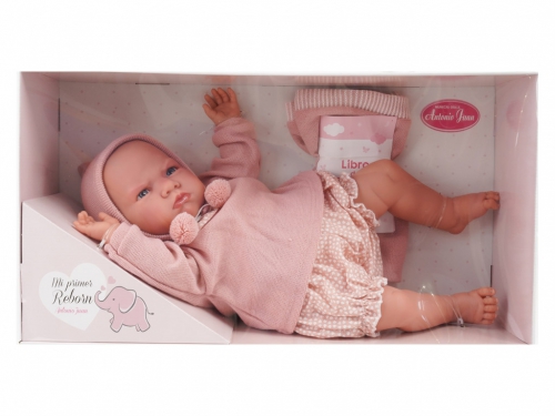 BAMBOLA REBORN BERTA CON COPERTA AJ8167