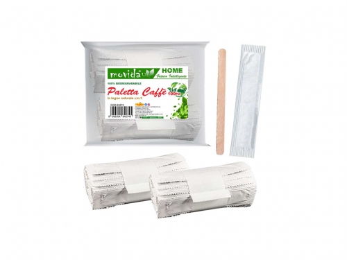 MOVIDA 100 PALETTE LEGNO CAFFE' 9CM
