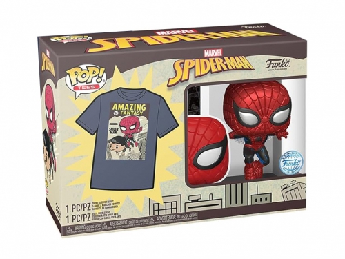 FUNKO POP T-SHIRT SPIDERMAN COMIC TG.M 7