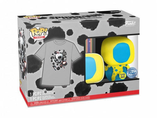 FUNKO POP T-SHIRT SPIDERMAN ACROSS TG.M